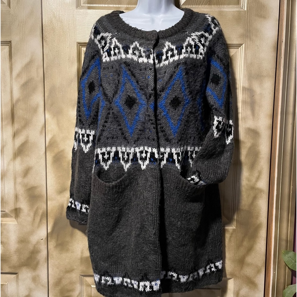 Free People sweater petite long  cardigan